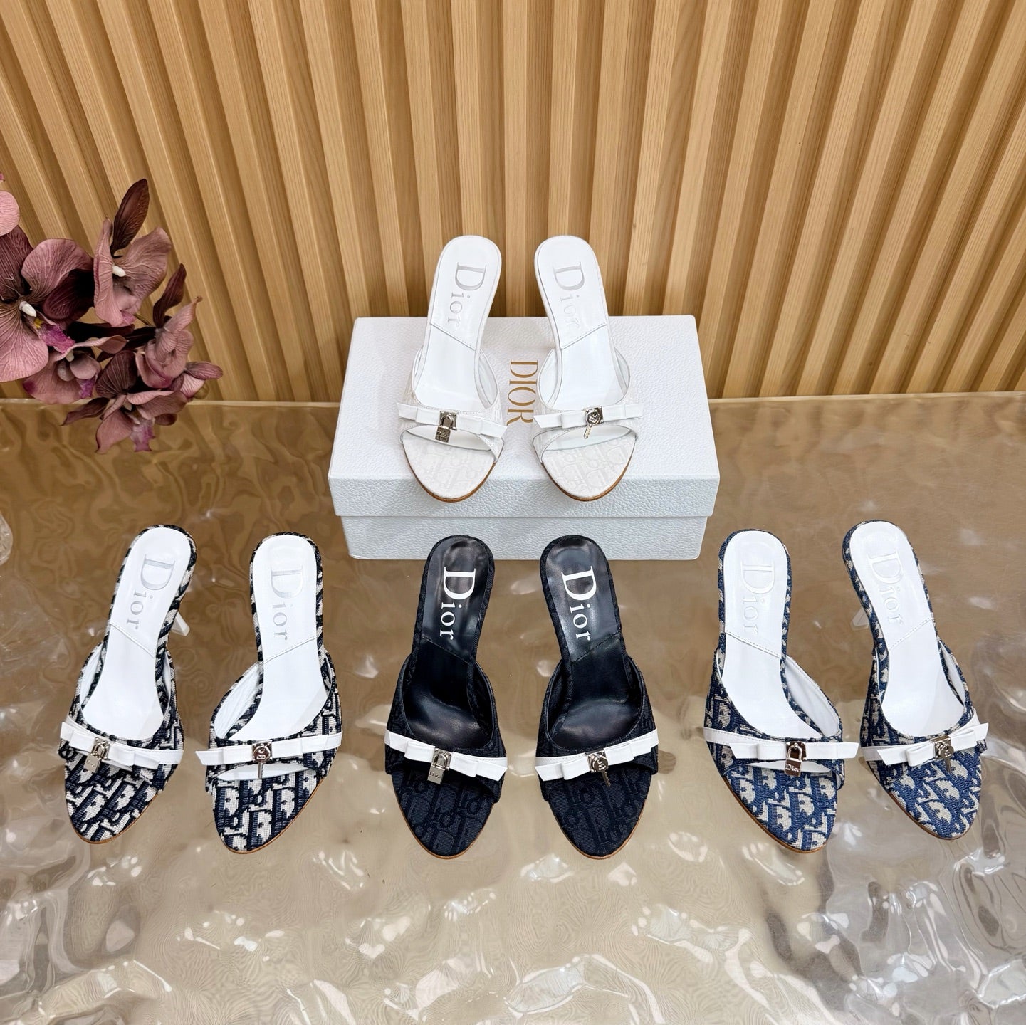 High Heel Slippers
