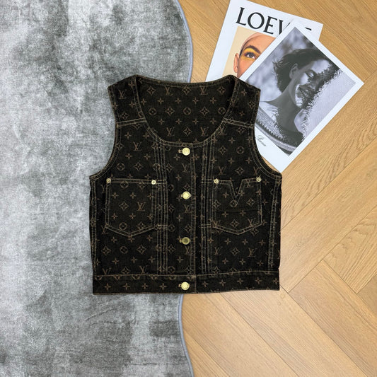 Denim vest