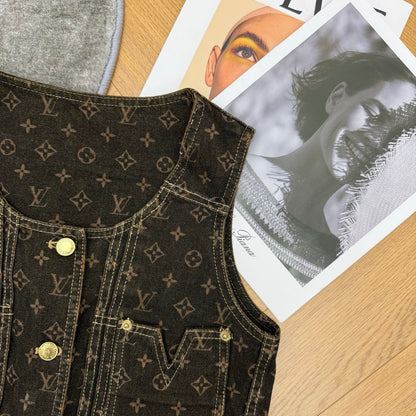 Denim vest