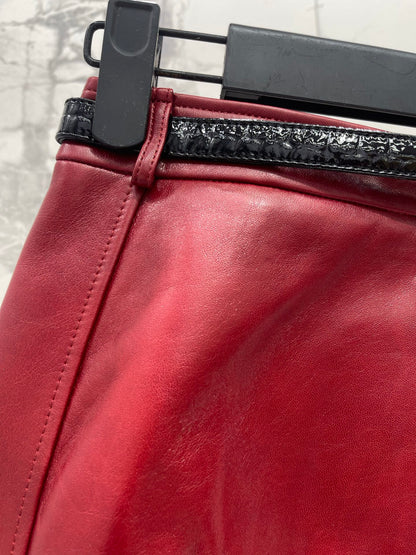 Leather Skirt