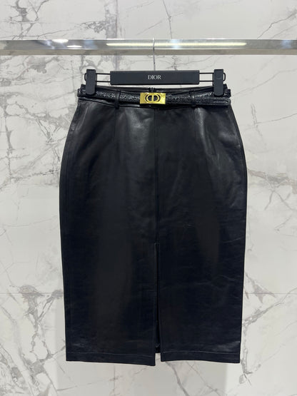 Leather Skirt