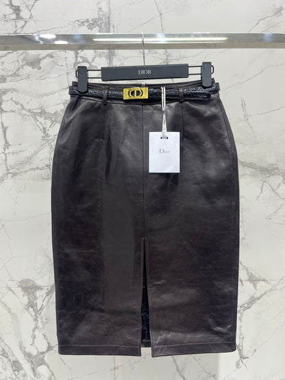Leather Skirt