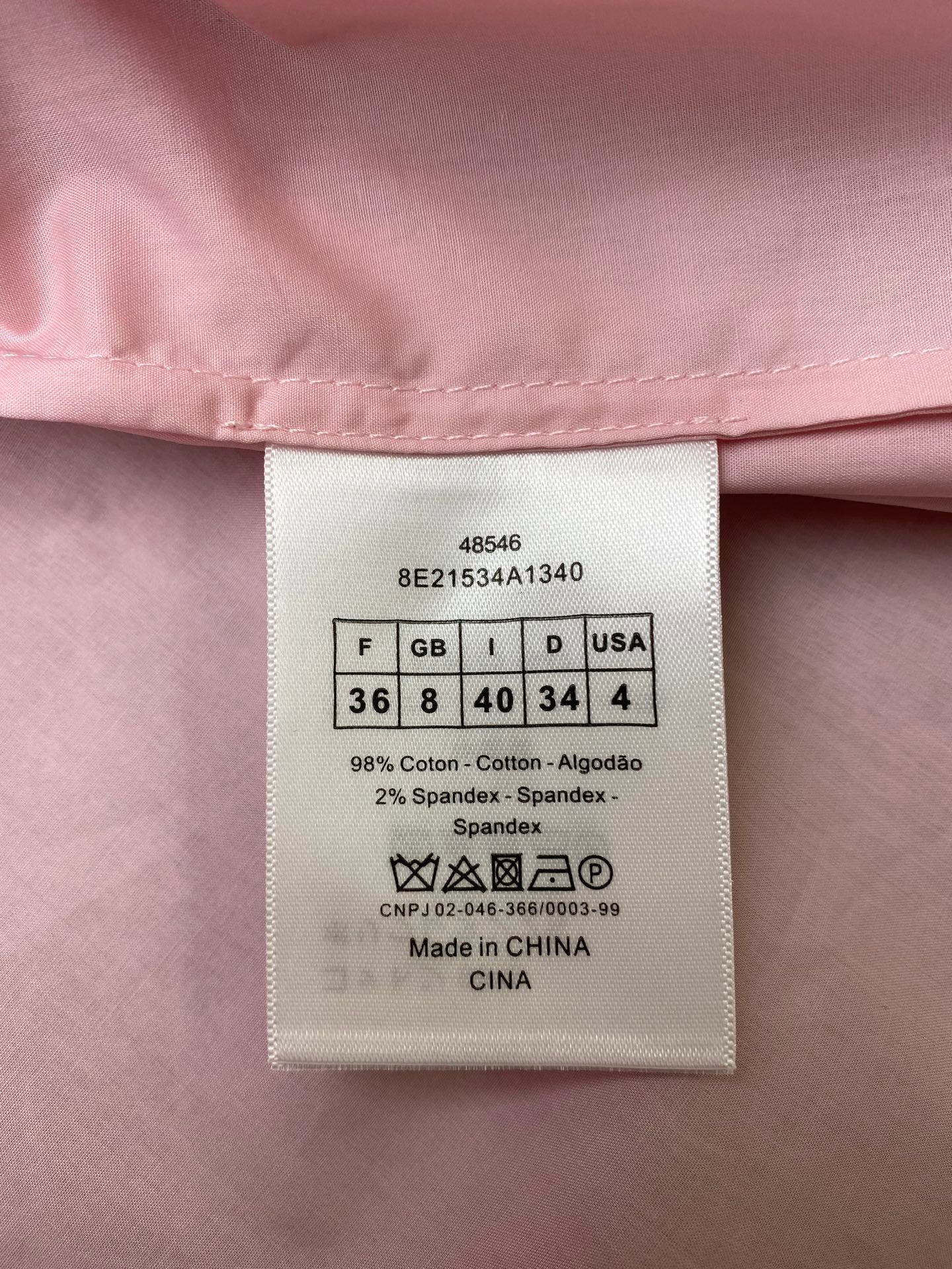 Long sleeve shirt