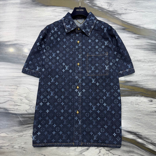 Denim Short sleeve shirt