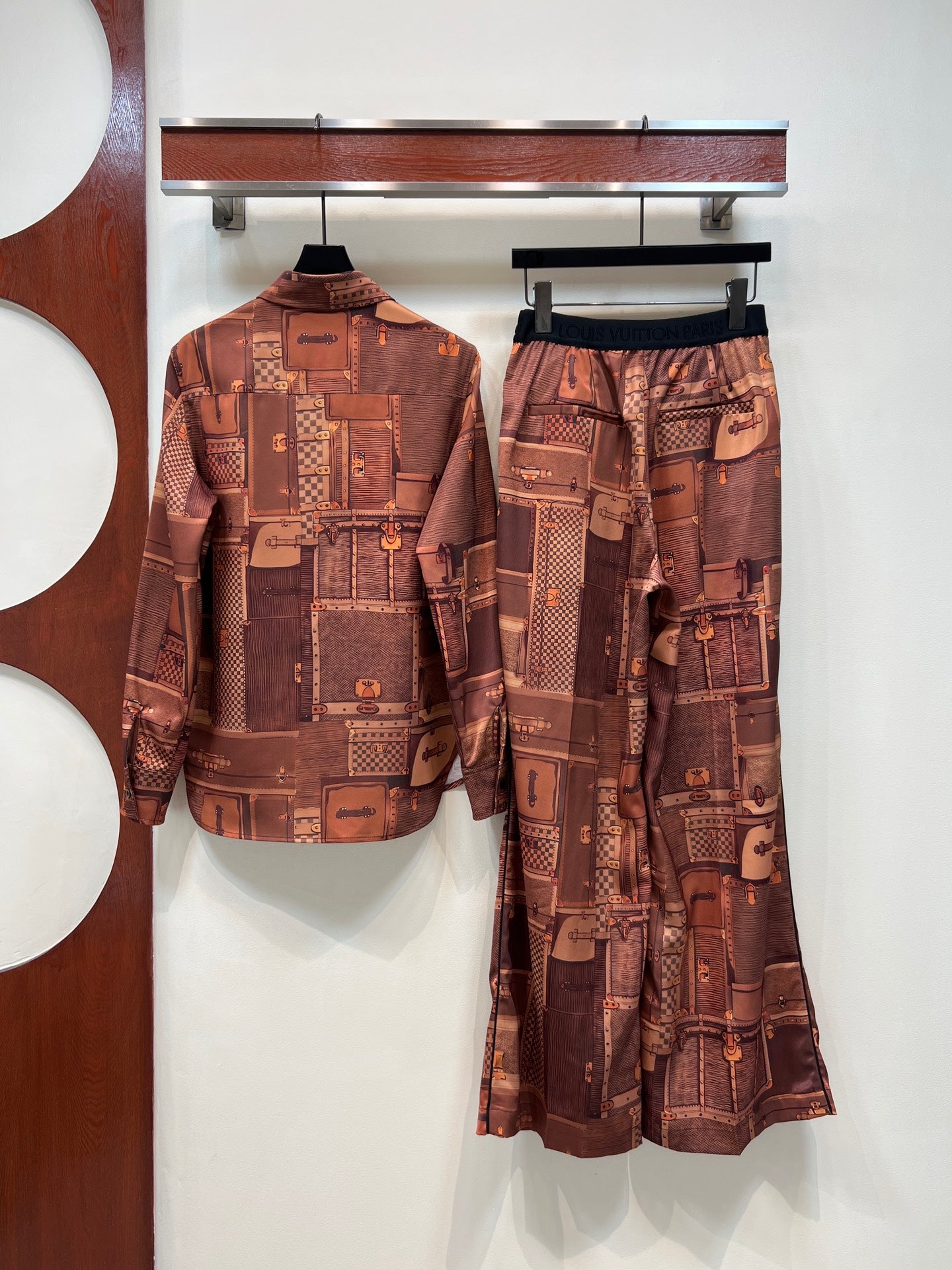 Long Sleeved Shirt + Casual Pants