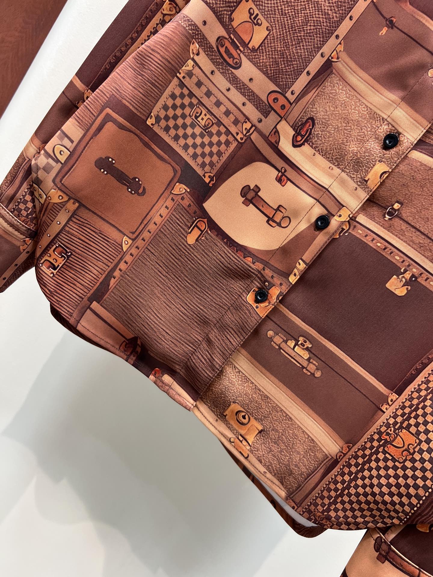 Long Sleeved Shirt + Casual Pants