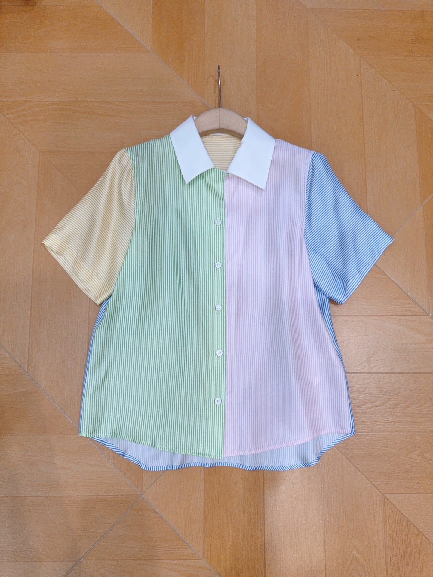 Silk Short sleeve shirt