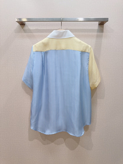 Silk Short sleeve shirt