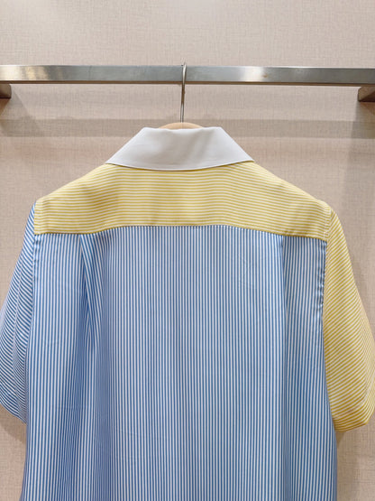 Silk Short sleeve shirt