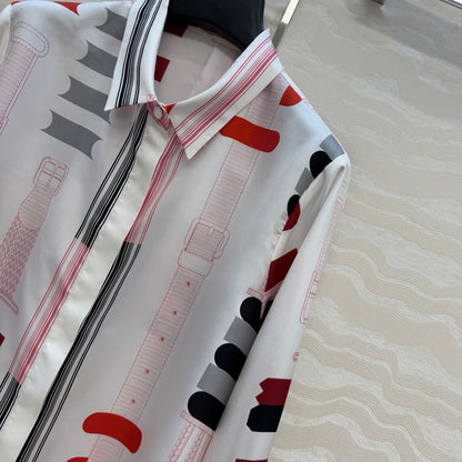 Silk Long Sleeve Shirt