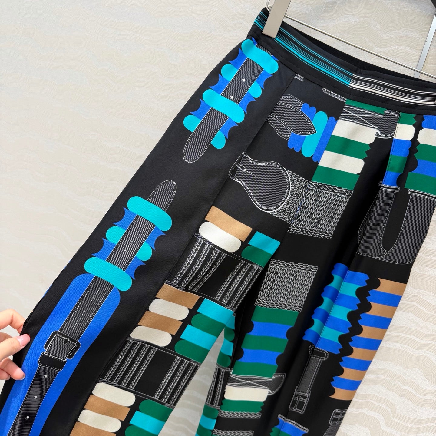 Silk Casual Pants