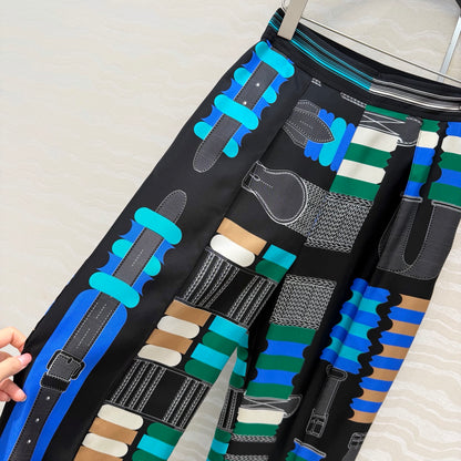 Silk Casual Pants