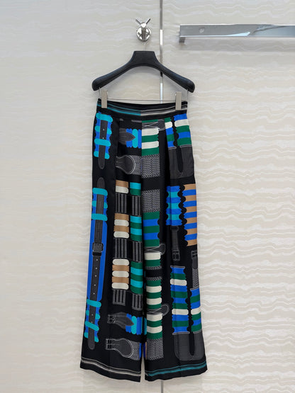 Silk Casual Pants