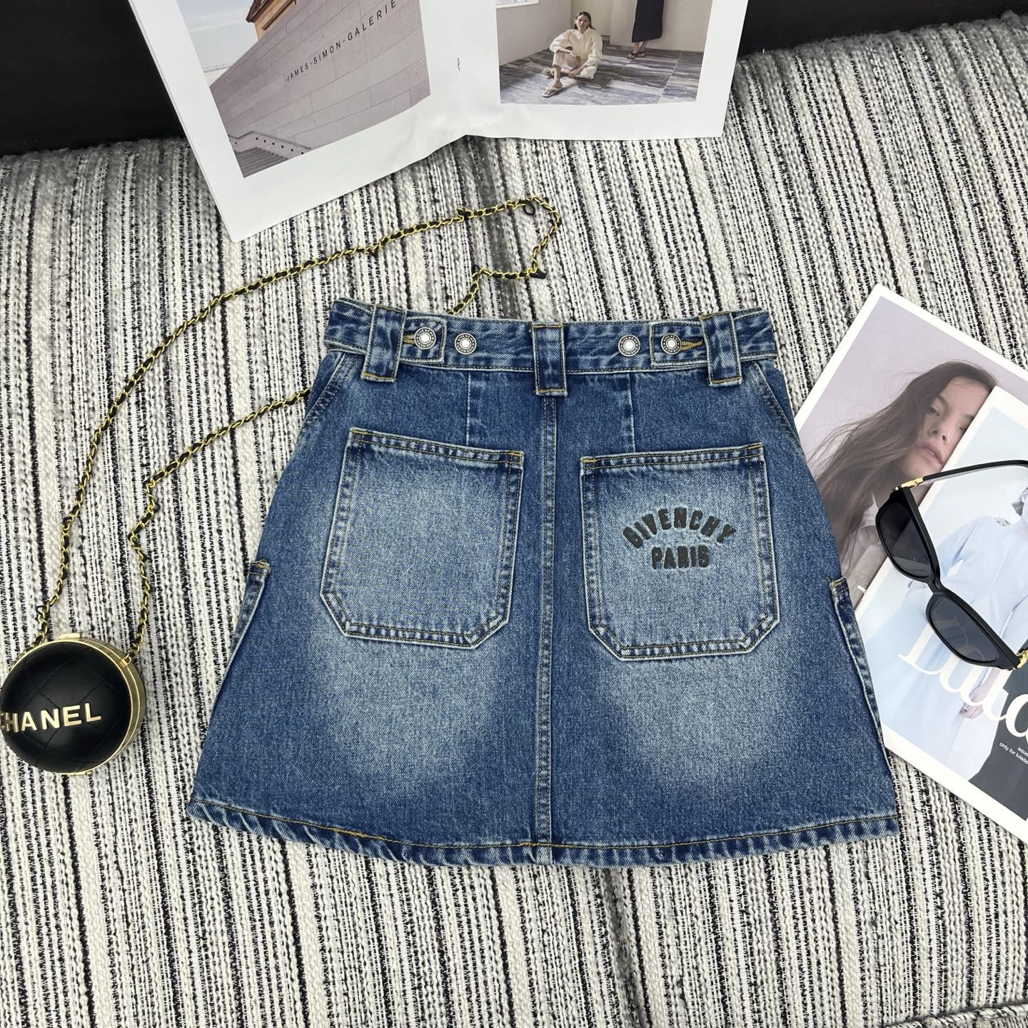 Denim skirt