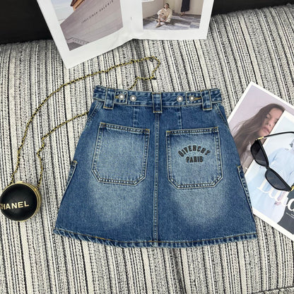 Denim skirt