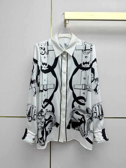 Silk Long Sleeve Shirt