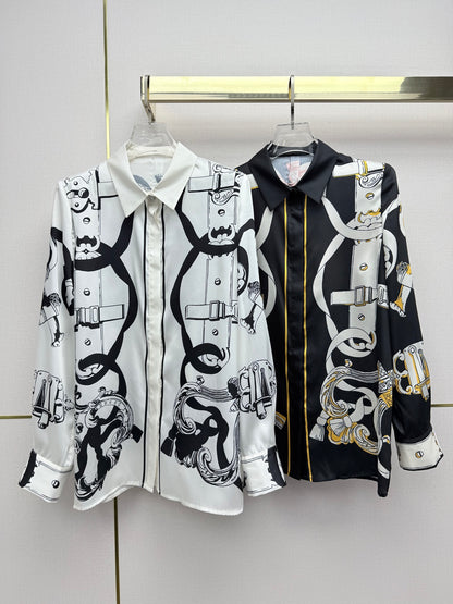 Silk Long Sleeve Shirt
