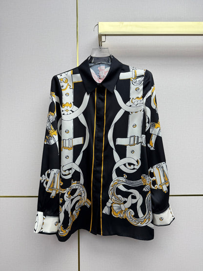 Silk Long Sleeve Shirt