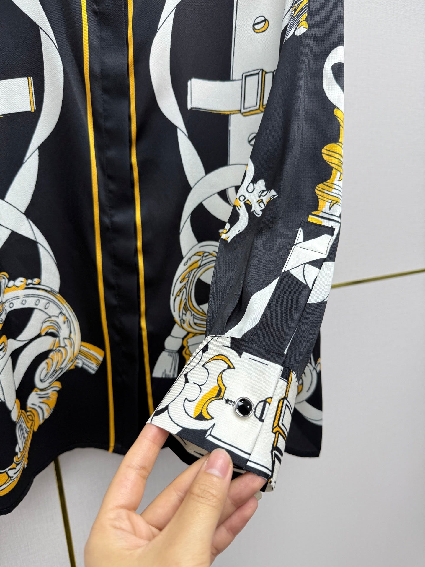Silk Long Sleeve Shirt