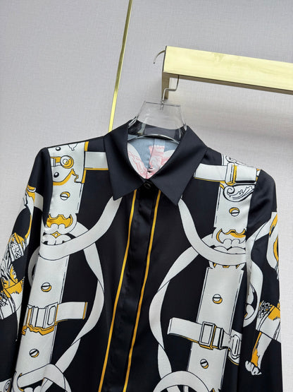 Silk Long Sleeve Shirt