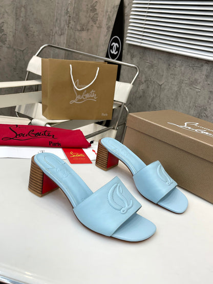 High Heel Slippers