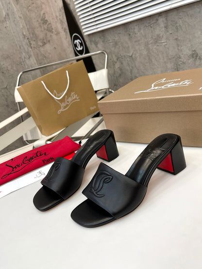 High Heel Slippers