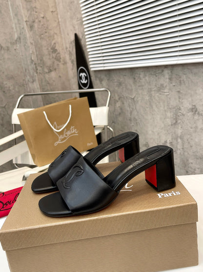 High Heel Slippers