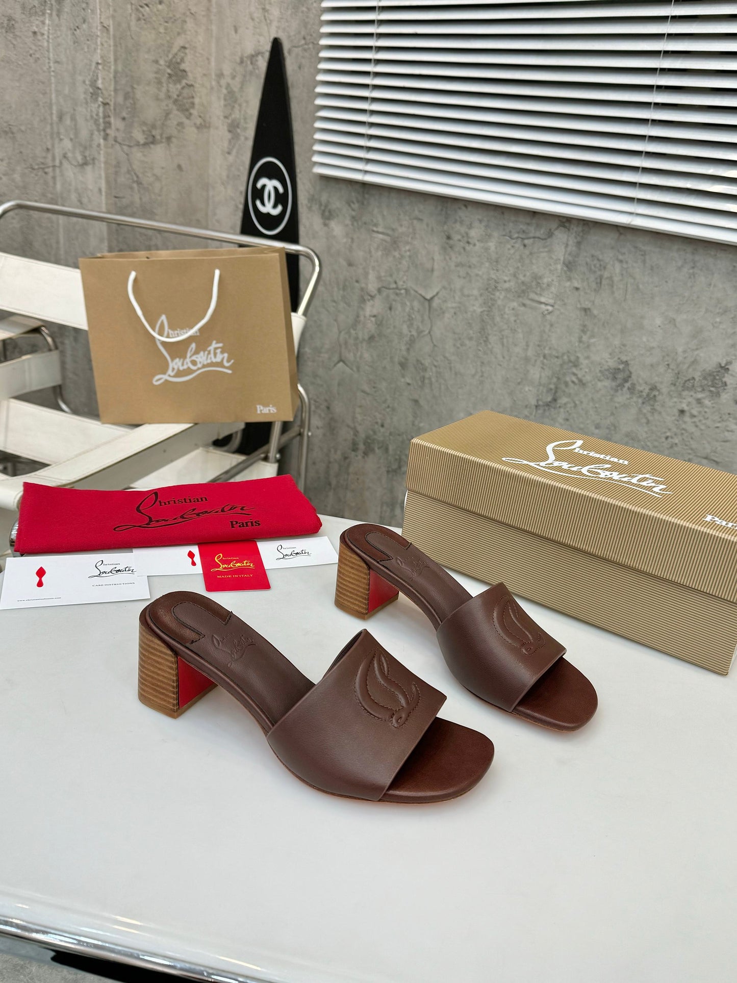 High Heel Slippers