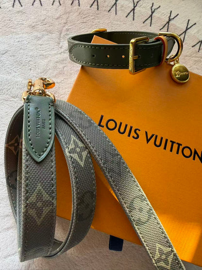 Dog Collar and Leash Set