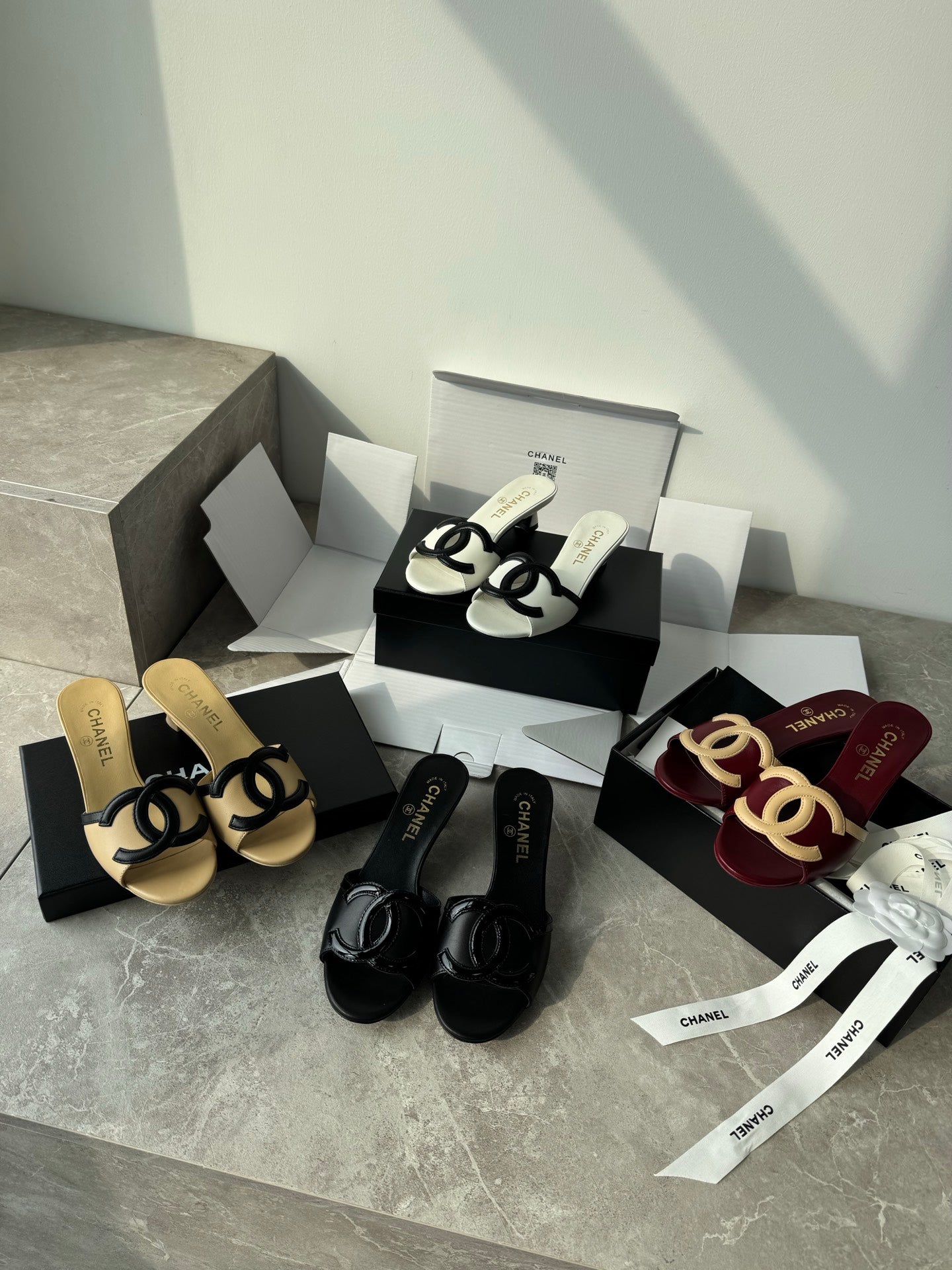High Heel Slippers
