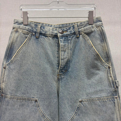 Denim shorts