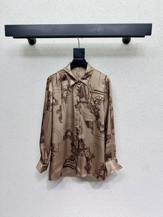 Silk Long Sleeve Shirt