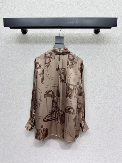 Silk Long Sleeve Shirt