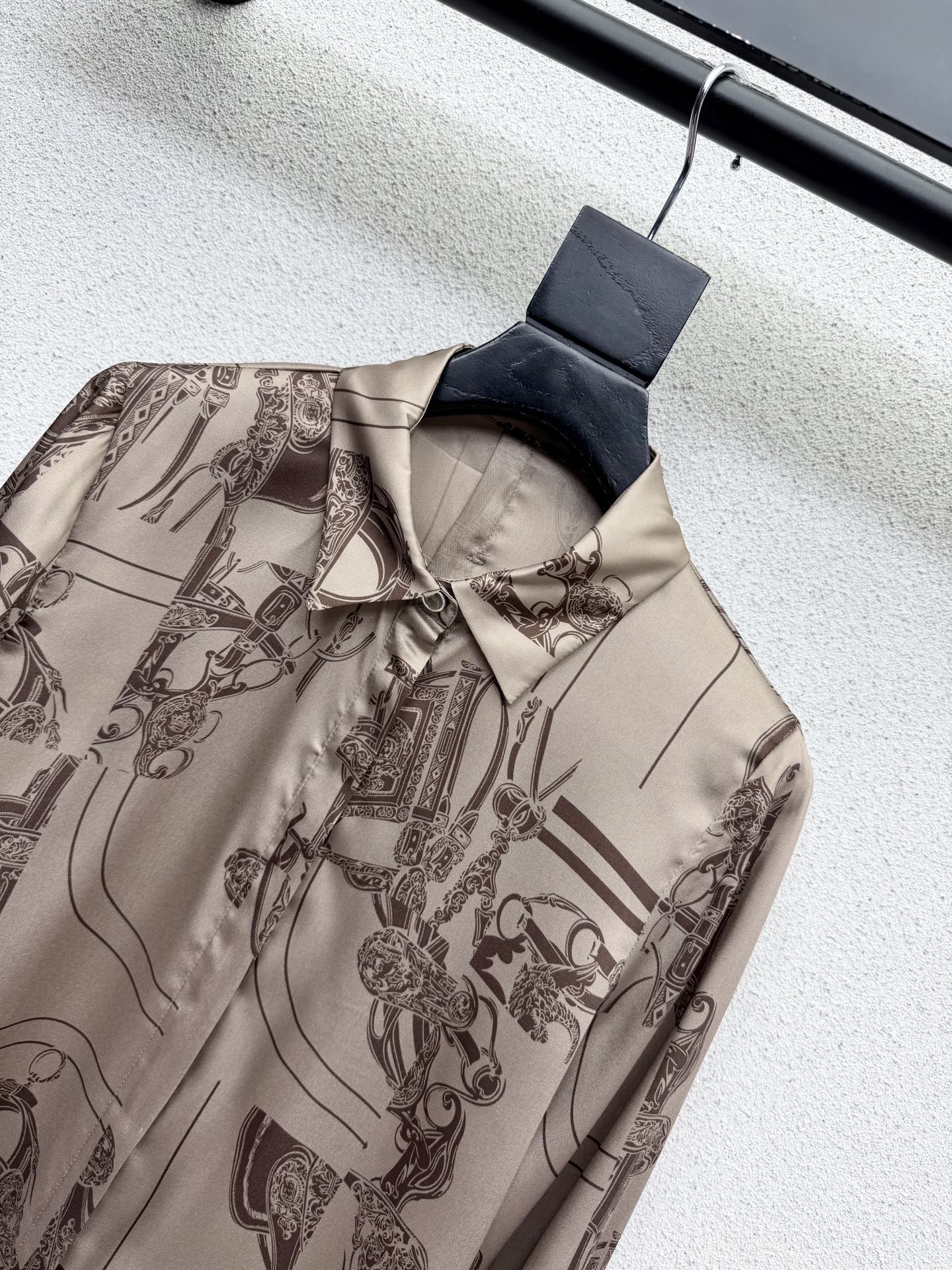 Silk Long Sleeve Shirt