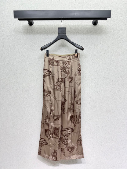 Silk Casual Pants