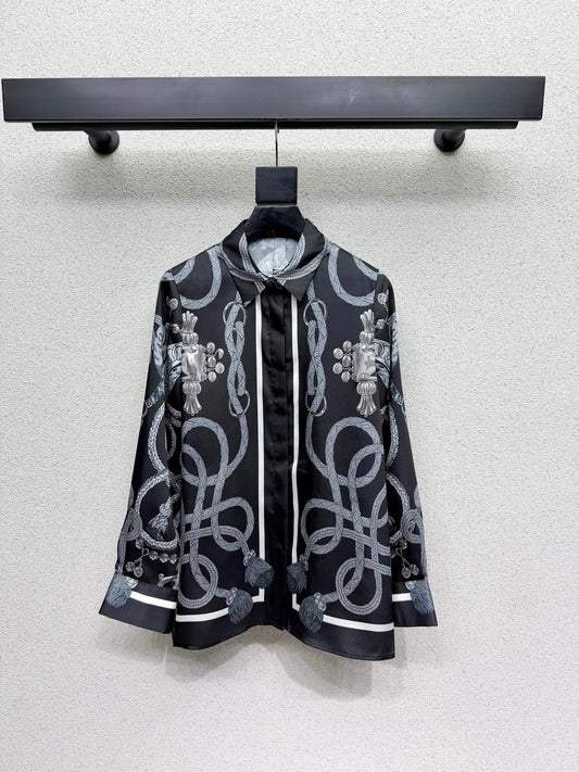 Silk Long Sleeve Shirt