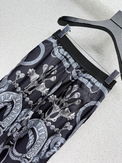 Silk Casual Pants