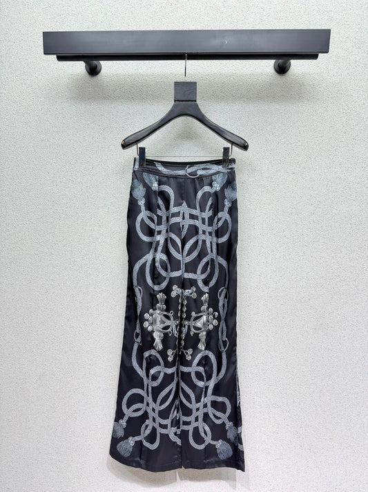 Silk Casual Pants