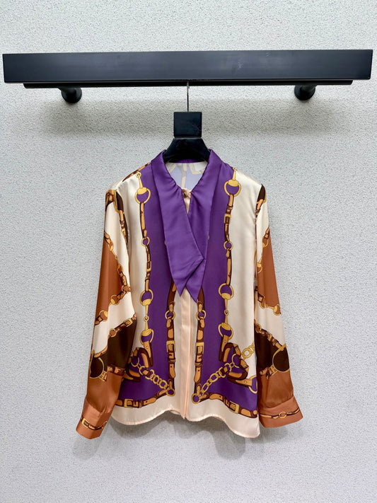 Silk Long Sleeve Shirt