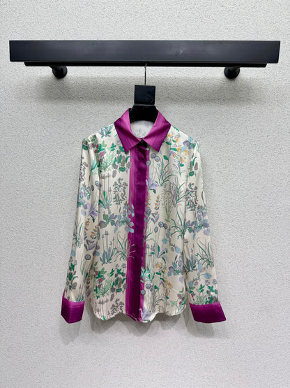 Silk Long Sleeve Shirt