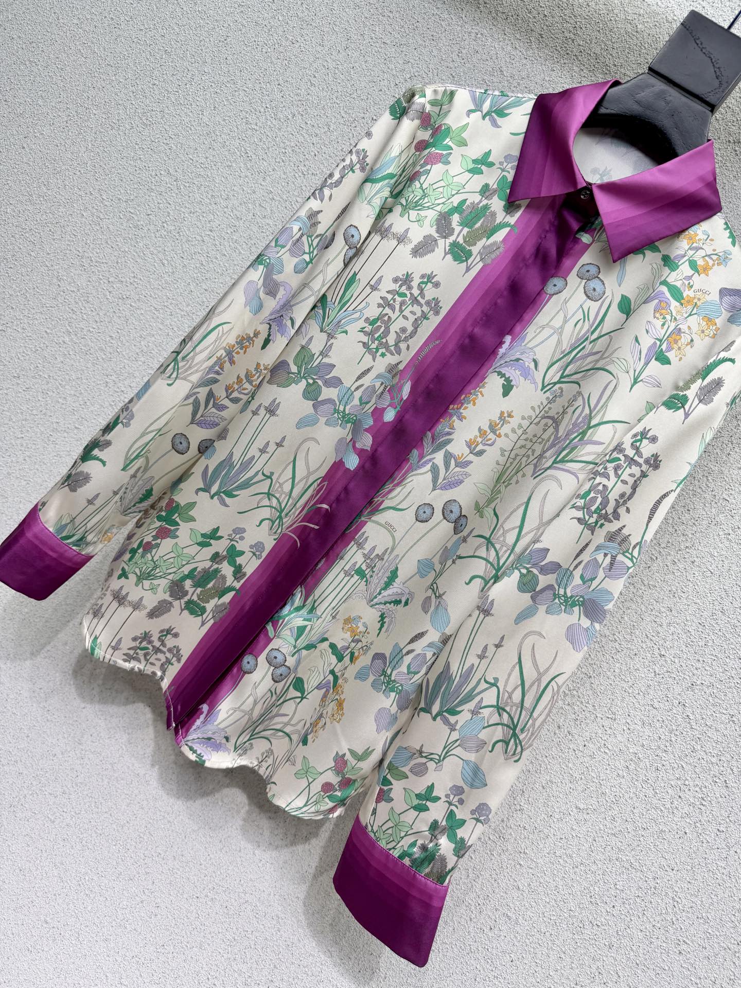 Silk Long Sleeve Shirt