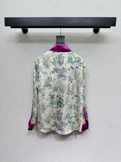 Silk Long Sleeve Shirt