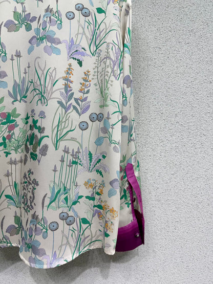 Silk Long Sleeve Shirt