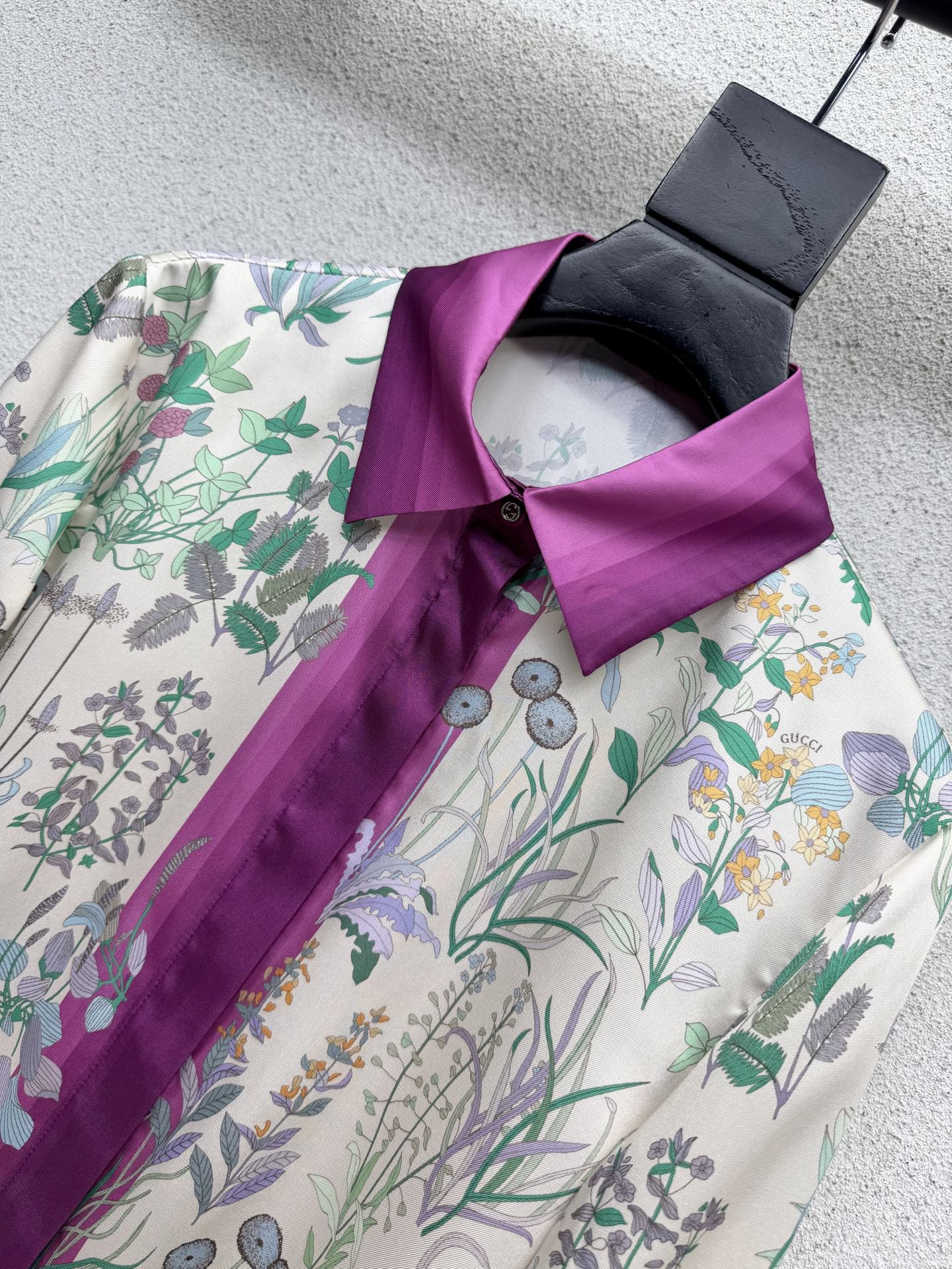Silk Long Sleeve Shirt