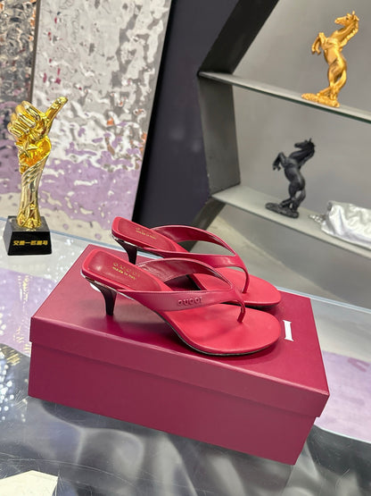 High Heel Slippers