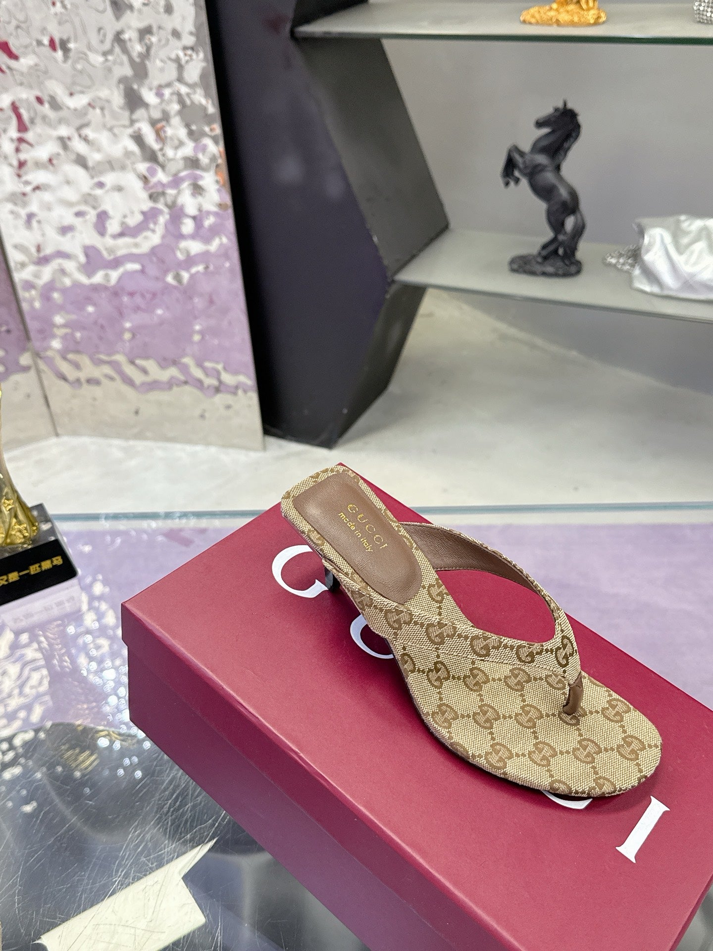 High Heel Slippers