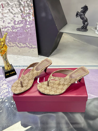High Heel Slippers