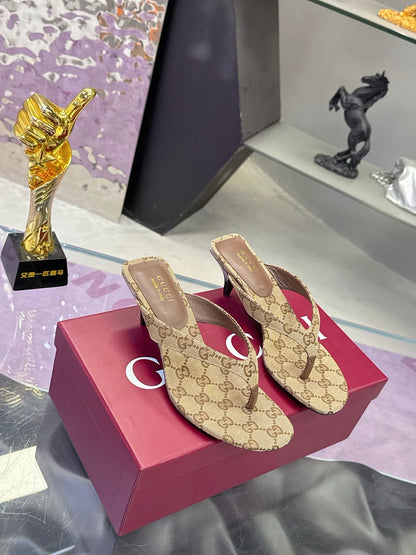 High Heel Slippers