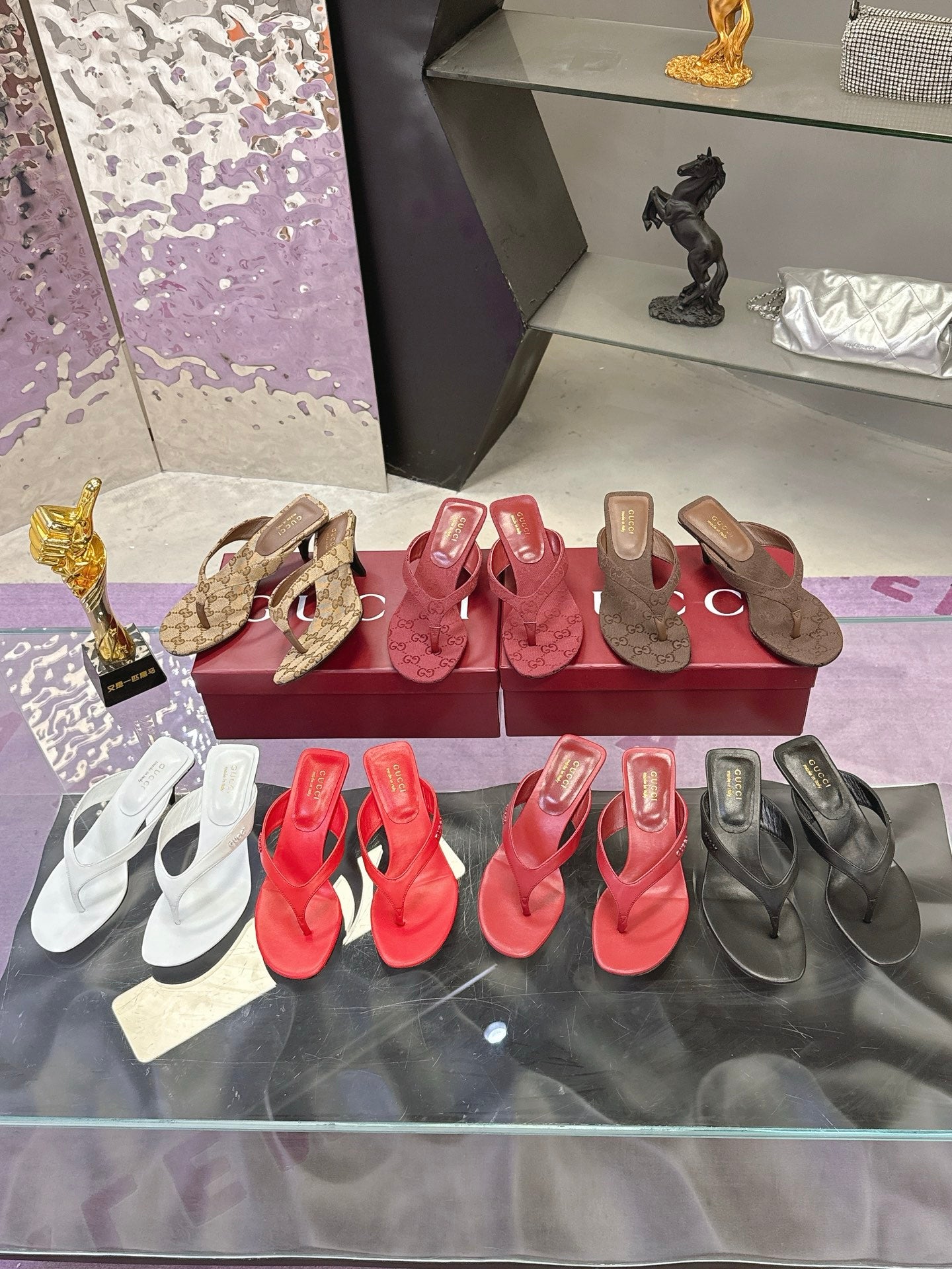 High Heel Slippers