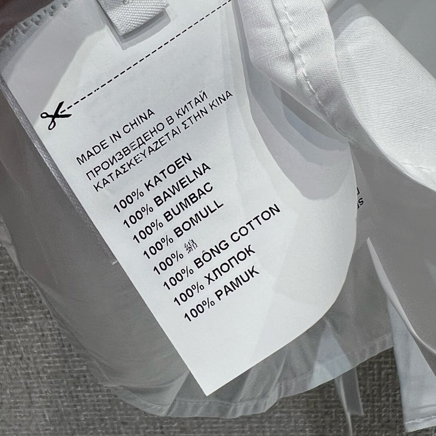 Short sleeve shirt